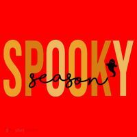 Spooky Season October Festive Halloween Santa Hat thumb 1