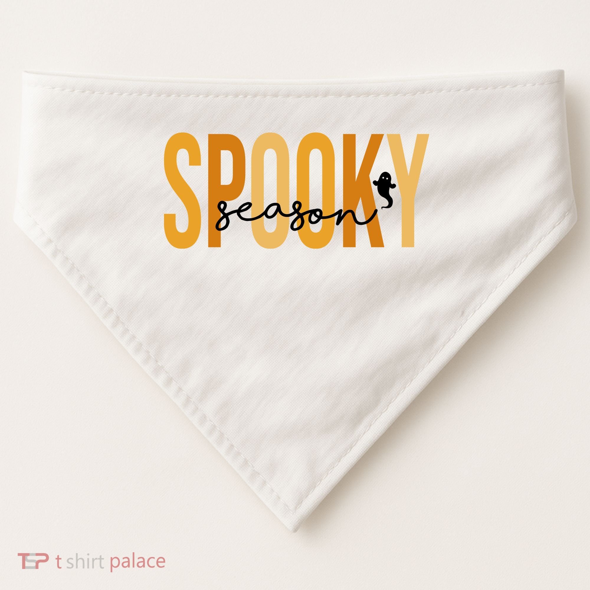 Spooky Season October Festive Halloween USA-Made Doggie Bandana