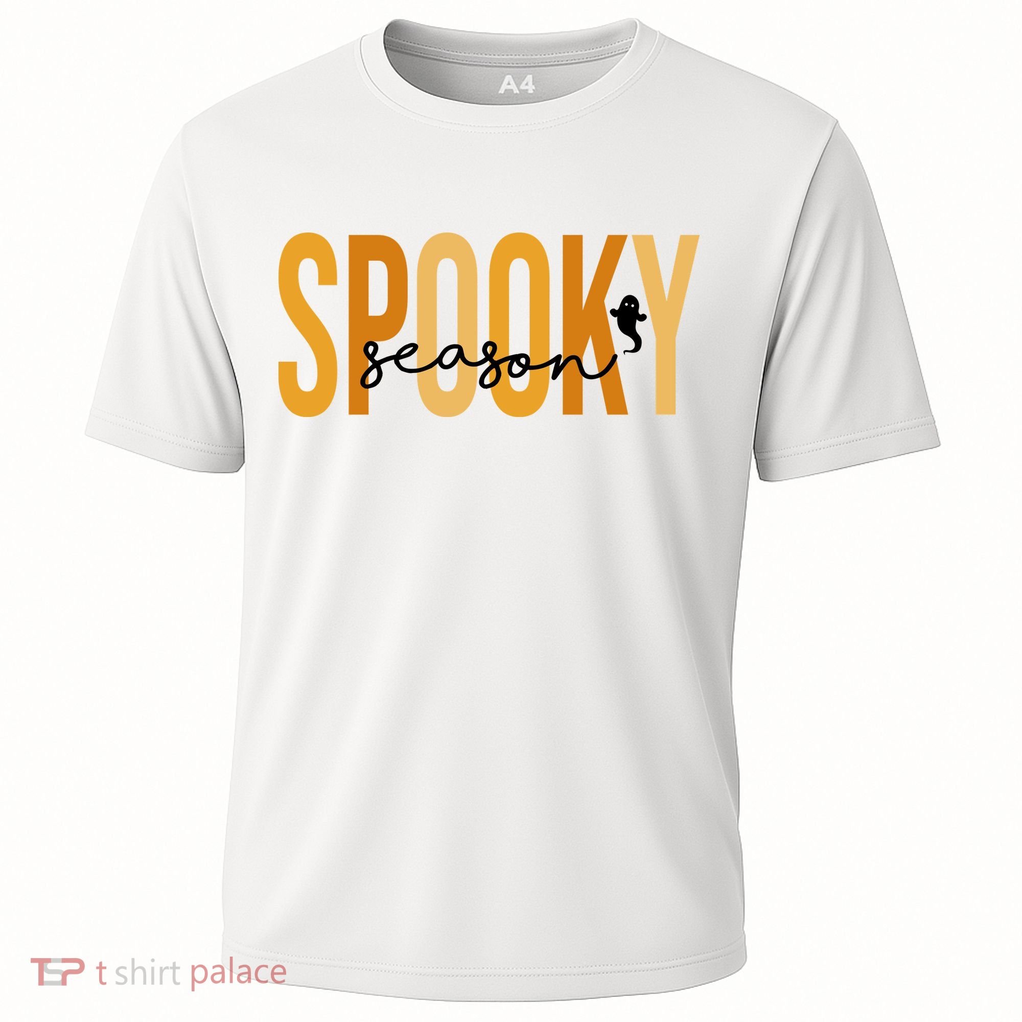Spooky Season October Festive Halloween Cooling Performance Crew T-Shirt