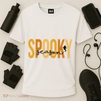 Spooky Season October Festive Halloween Cooling Performance Crew T-Shirt thumb 3