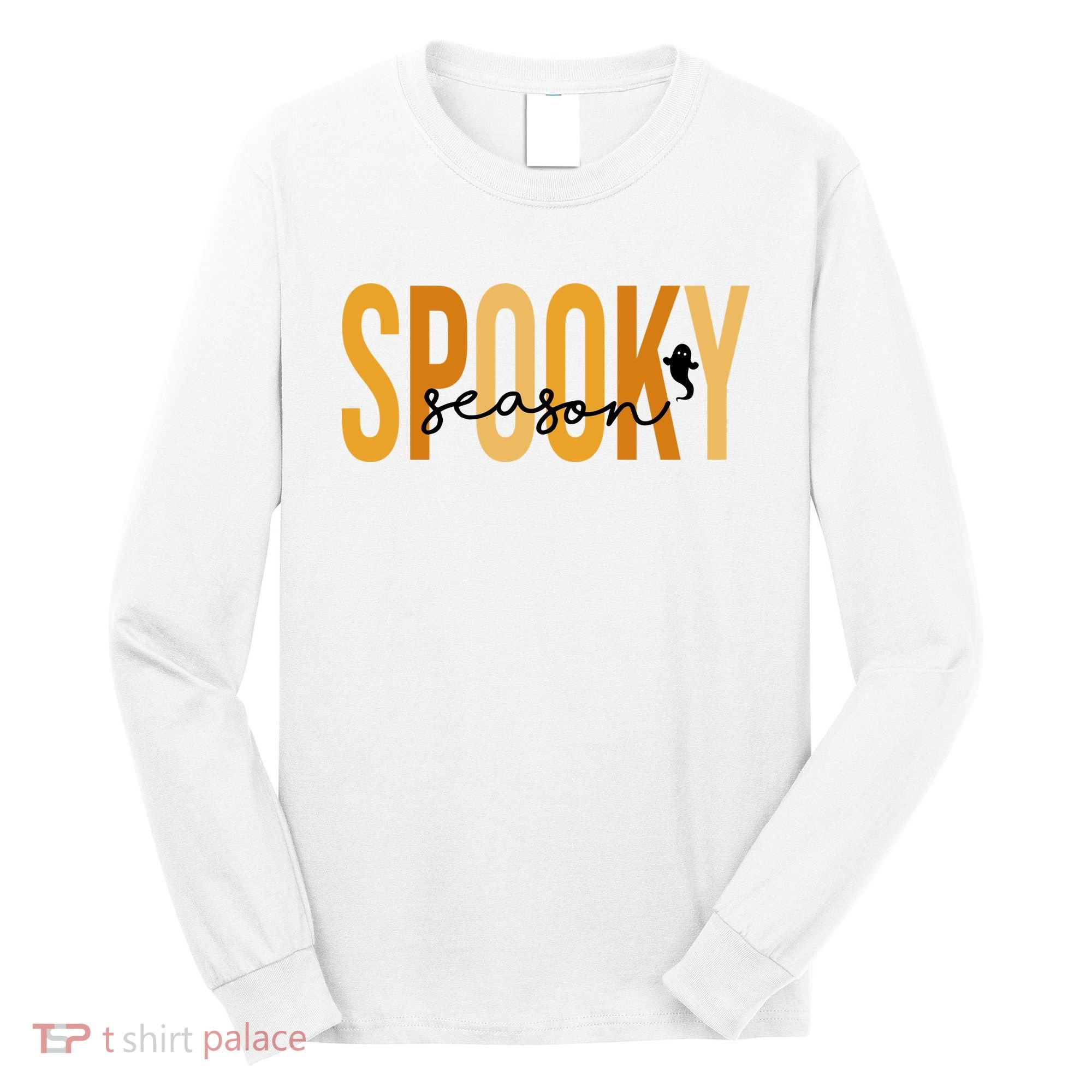 Spooky Season October Festive Halloween Long Sleeve Shirt