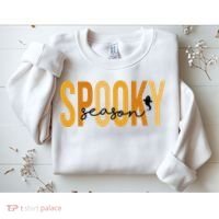 Spooky Season October Festive Halloween Sweatshirt thumb 2