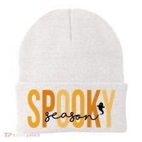 Spooky Season October Festive Halloween Beanie thumb 0