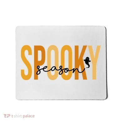 Spooky Season October Festive Halloween Mousepad