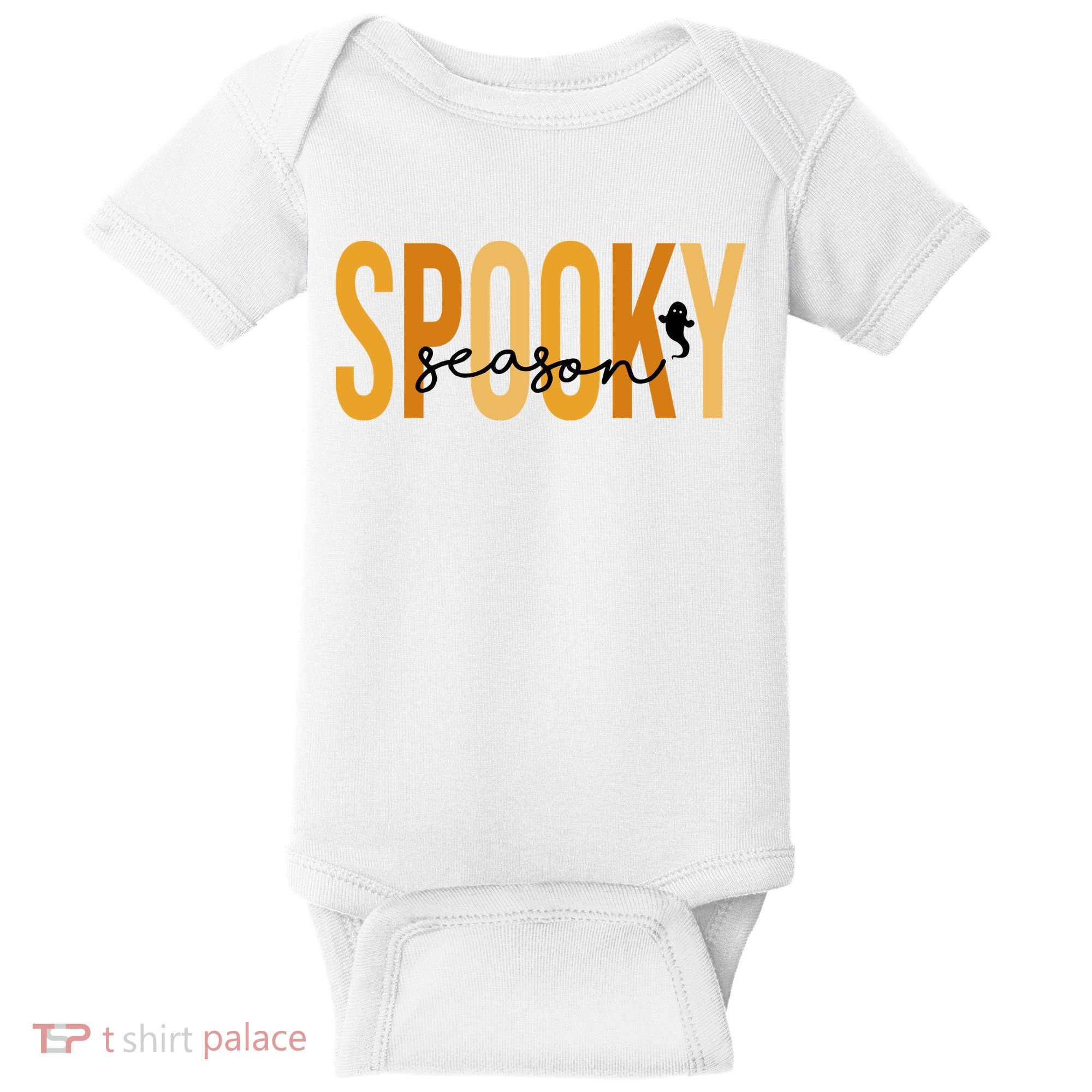 Spooky Season October Festive Halloween Baby Bodysuit