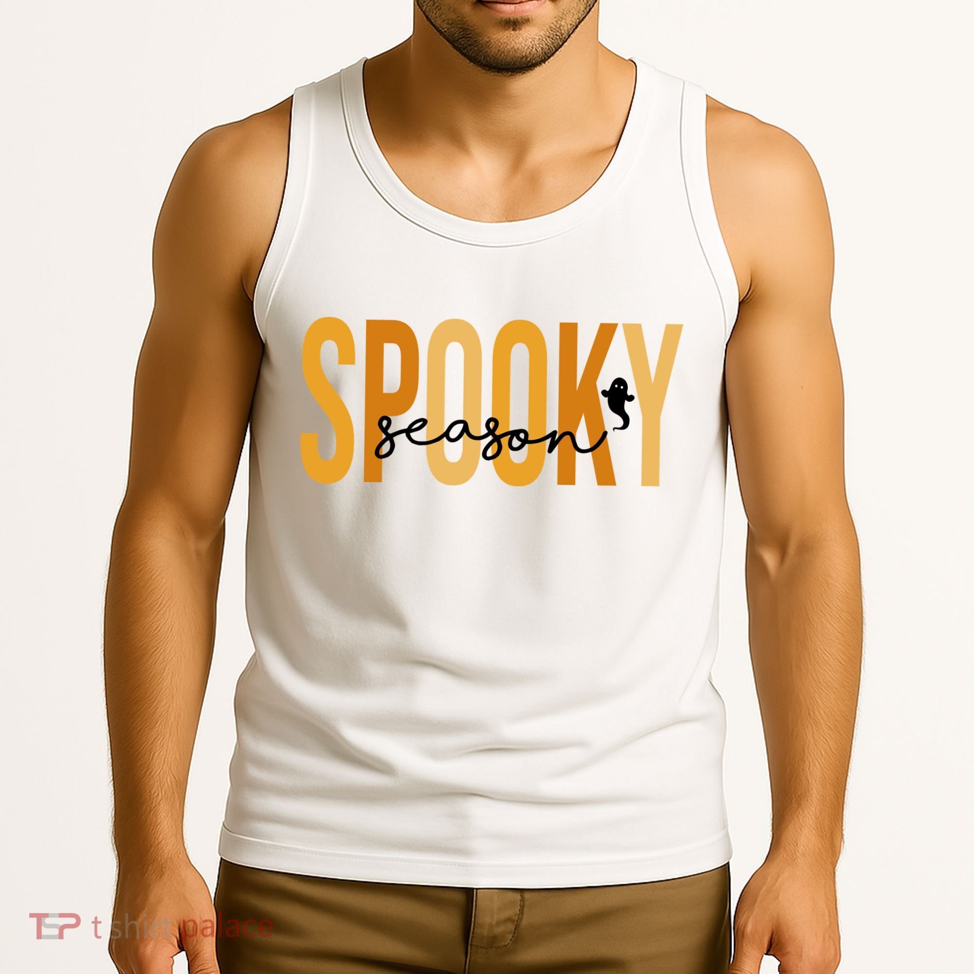 Spooky Season October Festive Halloween Tank Top