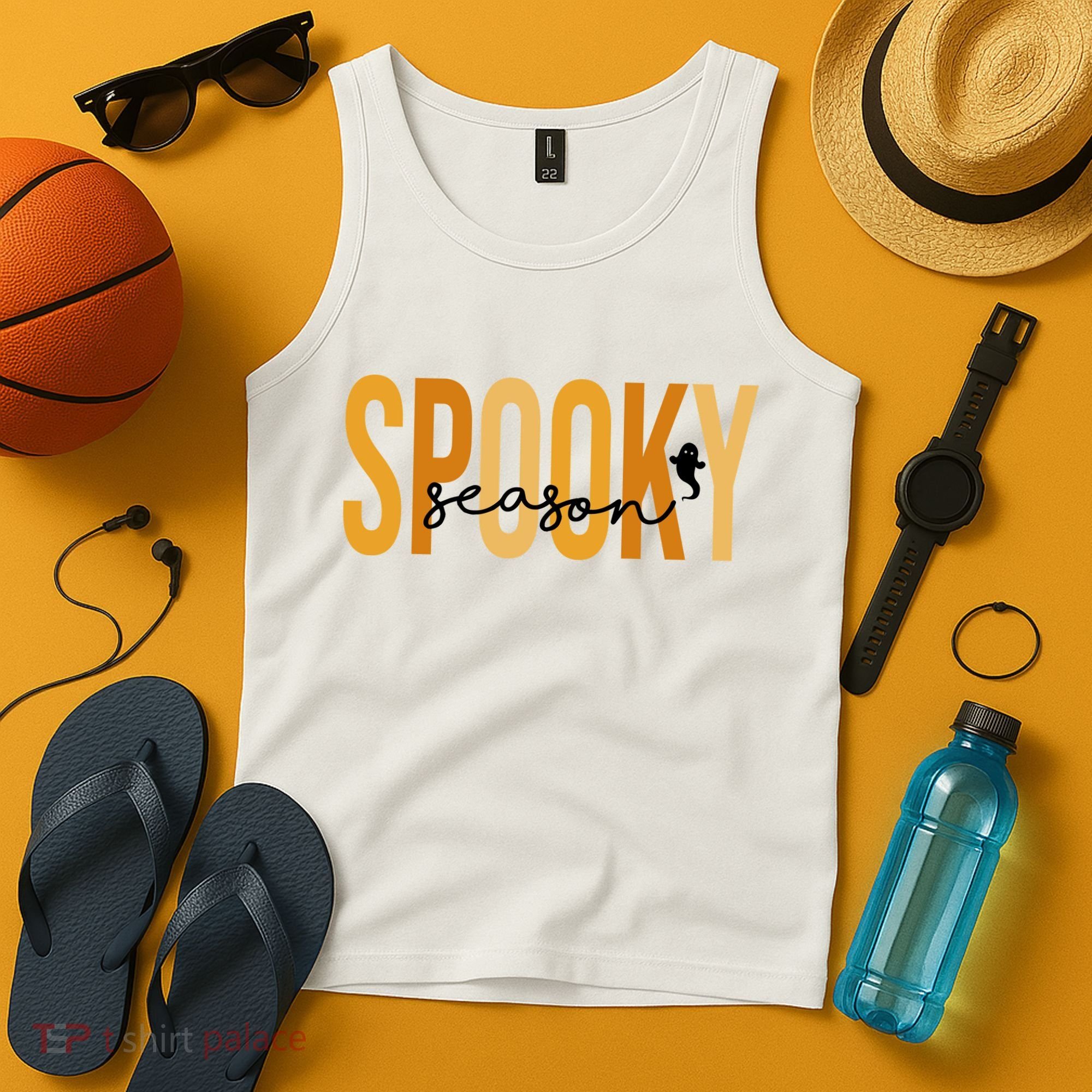 Spooky Season October Festive Halloween Tank Top