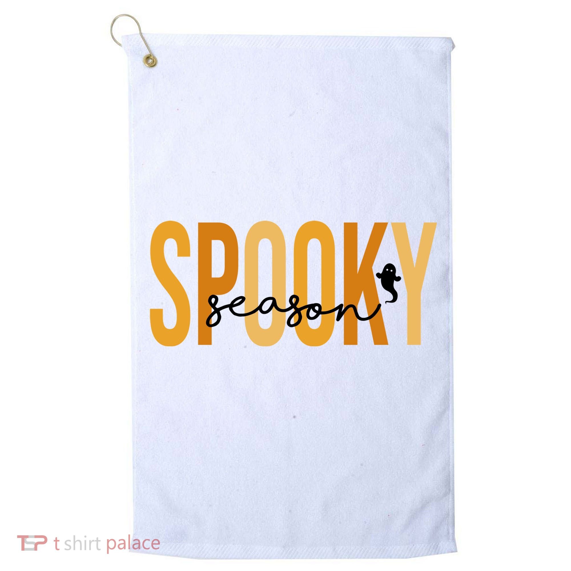 Spooky Season October Festive Halloween Golf Towel