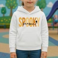 Spooky Season October Festive Halloween Kids Hoodie thumb 3