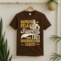 Sapulpa Sappers Oklahoma Vintage Baseball Team T-Shirt thumb 2