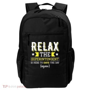 Superintendent – Superintendent Office Supervisor Supervisor Backpack