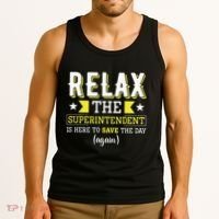 Superintendent – Superintendent Office Supervisor Supervisor Tank Top thumb 3