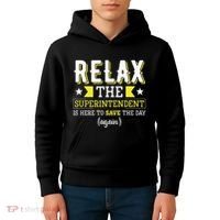 Superintendent – Superintendent Office Supervisor Supervisor Kids Hoodie thumb 4
