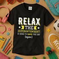 Superintendent – Superintendent Office Supervisor Supervisor Kids T-Shirt thumb 3