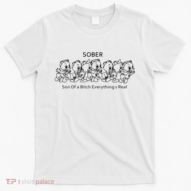 Sober Son Of A Bitch Everything's Real T-Shirt