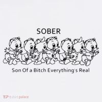 Sober Son Of A Bitch Everything's Real Ornament thumb 1