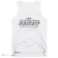 Sober Son Of A Bitch Everything's Real Tank Top thumb 0