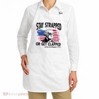 Stay Strapped Or Get Clapped George Washington 1776 Apron thumb 2