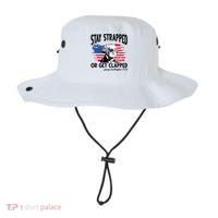 Stay Strapped Or Get Clapped George Washington 1776 Bucket Hat thumb 0