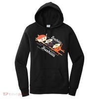 Sushi Sliding On Chopsticks Funny Graphic Plus Size Shirt For Girl Boy Unisex Women's Hoodie thumb 0