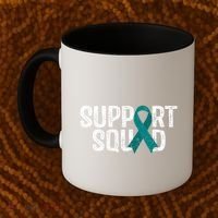 Support Squad Ovarian Cancer Awareness Gift Coffee Mug thumb 2