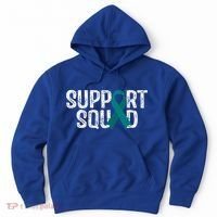 Support Squad Ovarian Cancer Awareness Gift Hoodie thumb 0