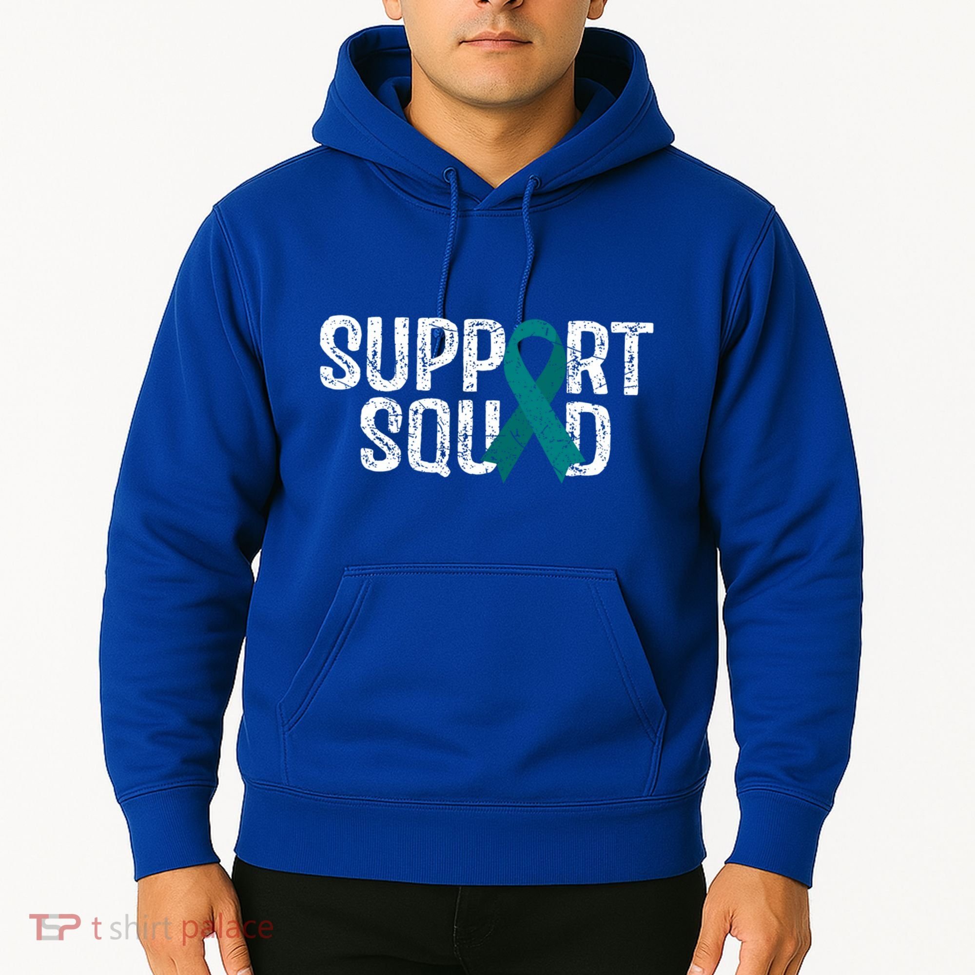 Support Squad Ovarian Cancer Awareness Gift Hoodie
