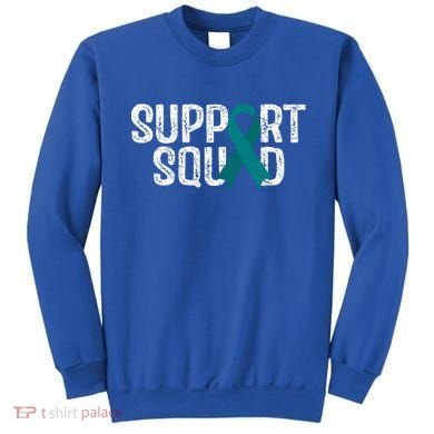 Support Squad Ovarian Cancer Awareness Gift Sweatshirt