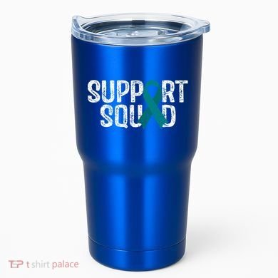 Support Squad Ovarian Cancer Awareness Gift Tumbler