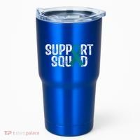 Support Squad Ovarian Cancer Awareness Gift Tumbler thumb 0