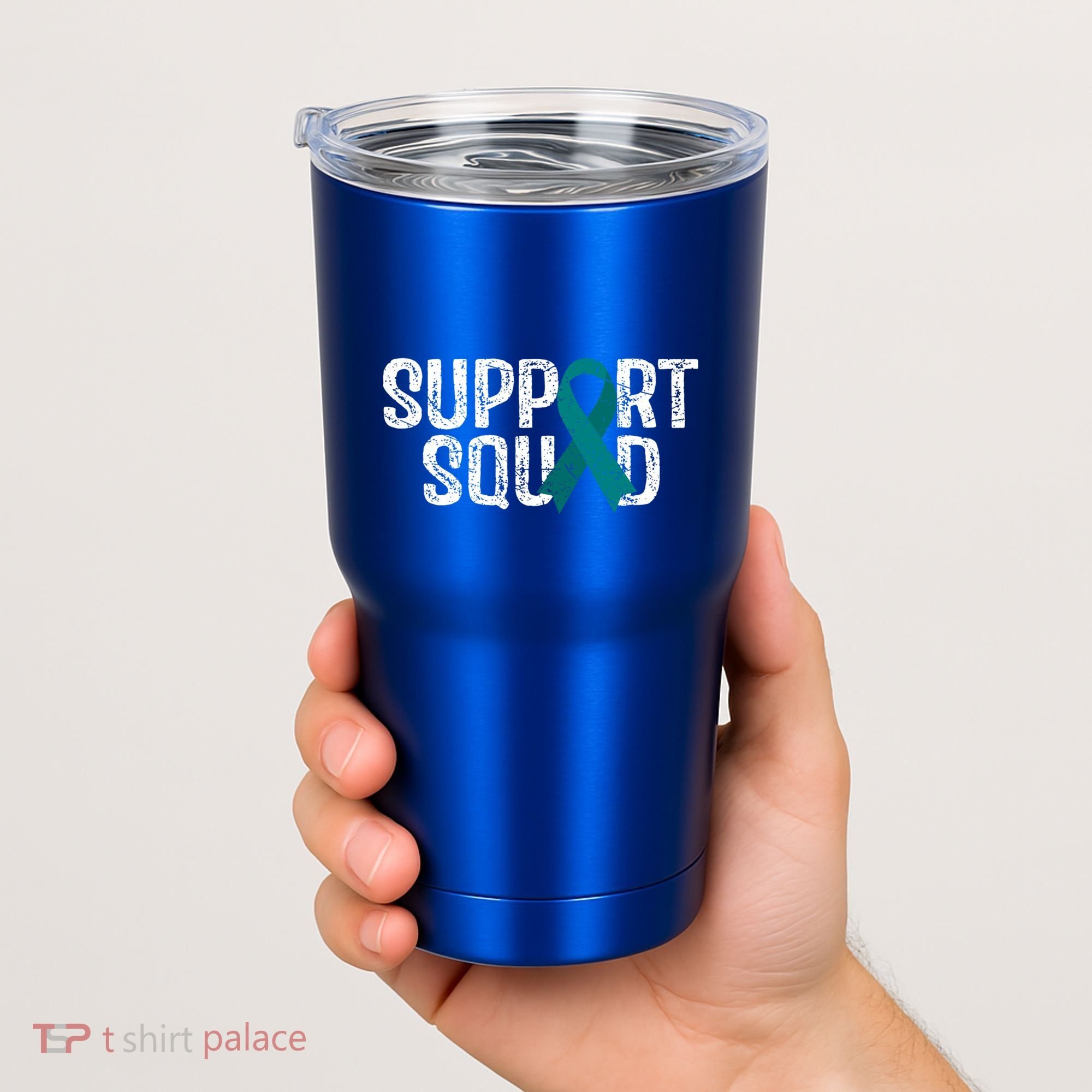 Support Squad Ovarian Cancer Awareness Gift Tumbler