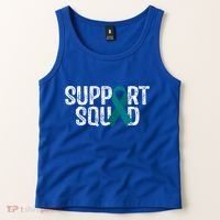 Support Squad Ovarian Cancer Awareness Gift Tank Top thumb 2