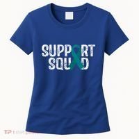 Support Squad Ovarian Cancer Awareness Gift Women's T-Shirt thumb 0