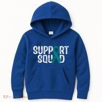 Support Squad Ovarian Cancer Awareness Gift Kids Hoodie thumb 0