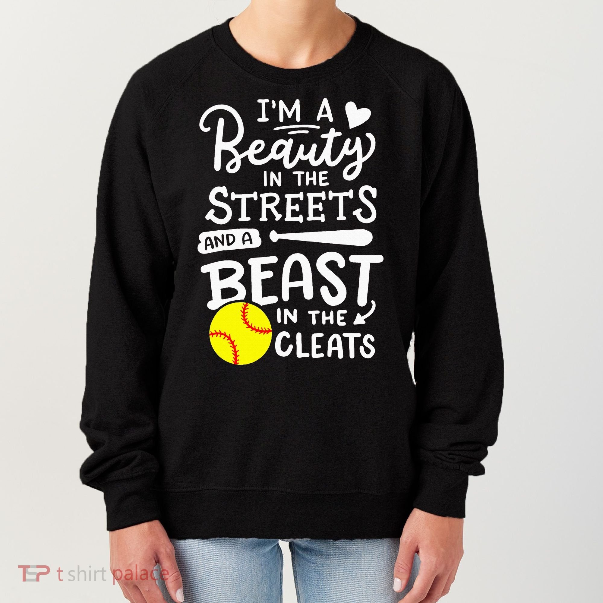 Softball Softball Player Women's Sweatshirt