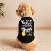 Softball Softball Player Doggie Tank thumb 2