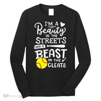 Softball Softball Player Long Sleeve Shirt