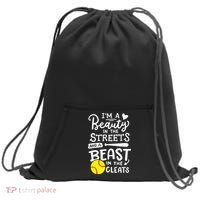 Softball Softball Player Sweatshirt Cinch Pack Bag thumb 0