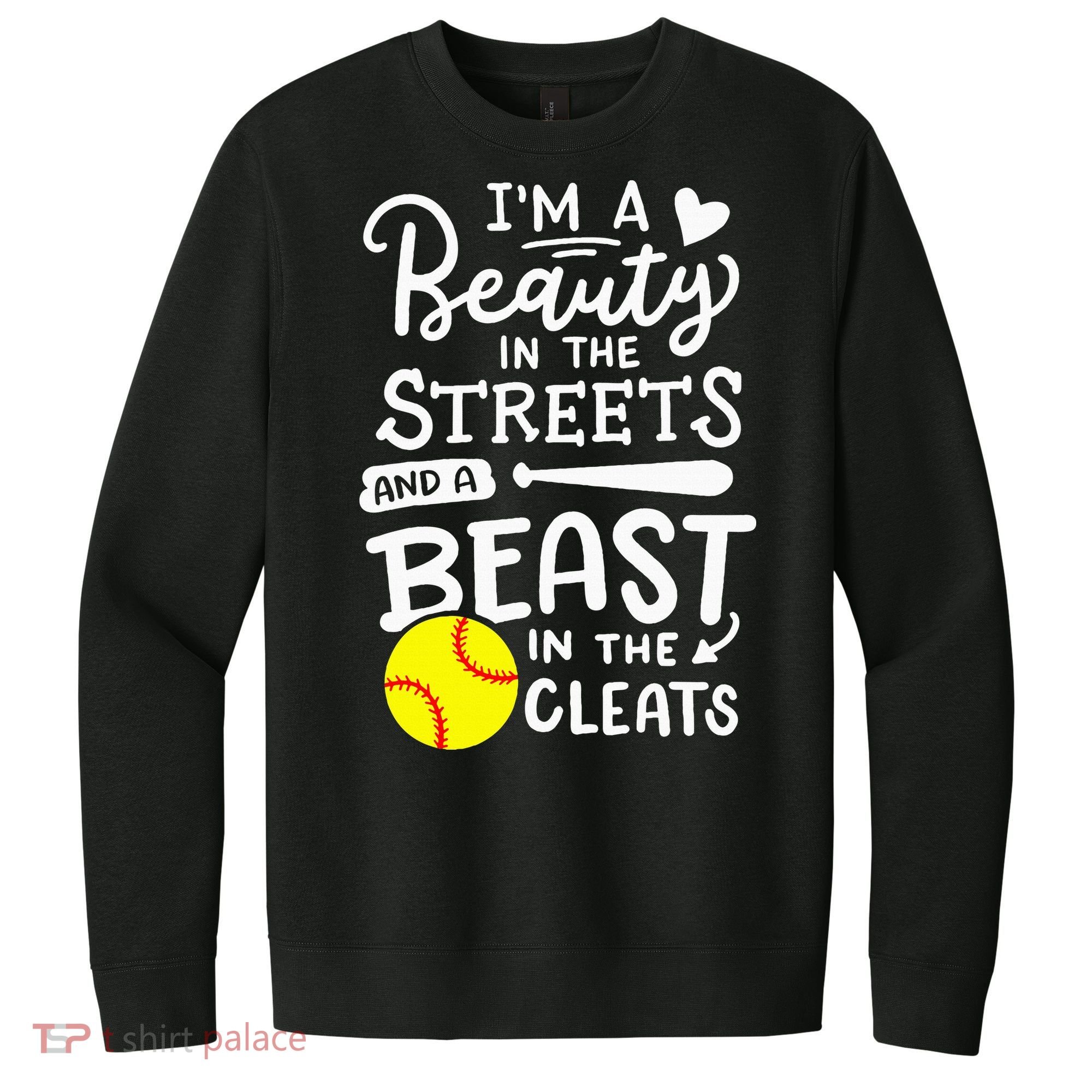 Softball Softball Player V.I.T. Fleece Crew Sweatshirt