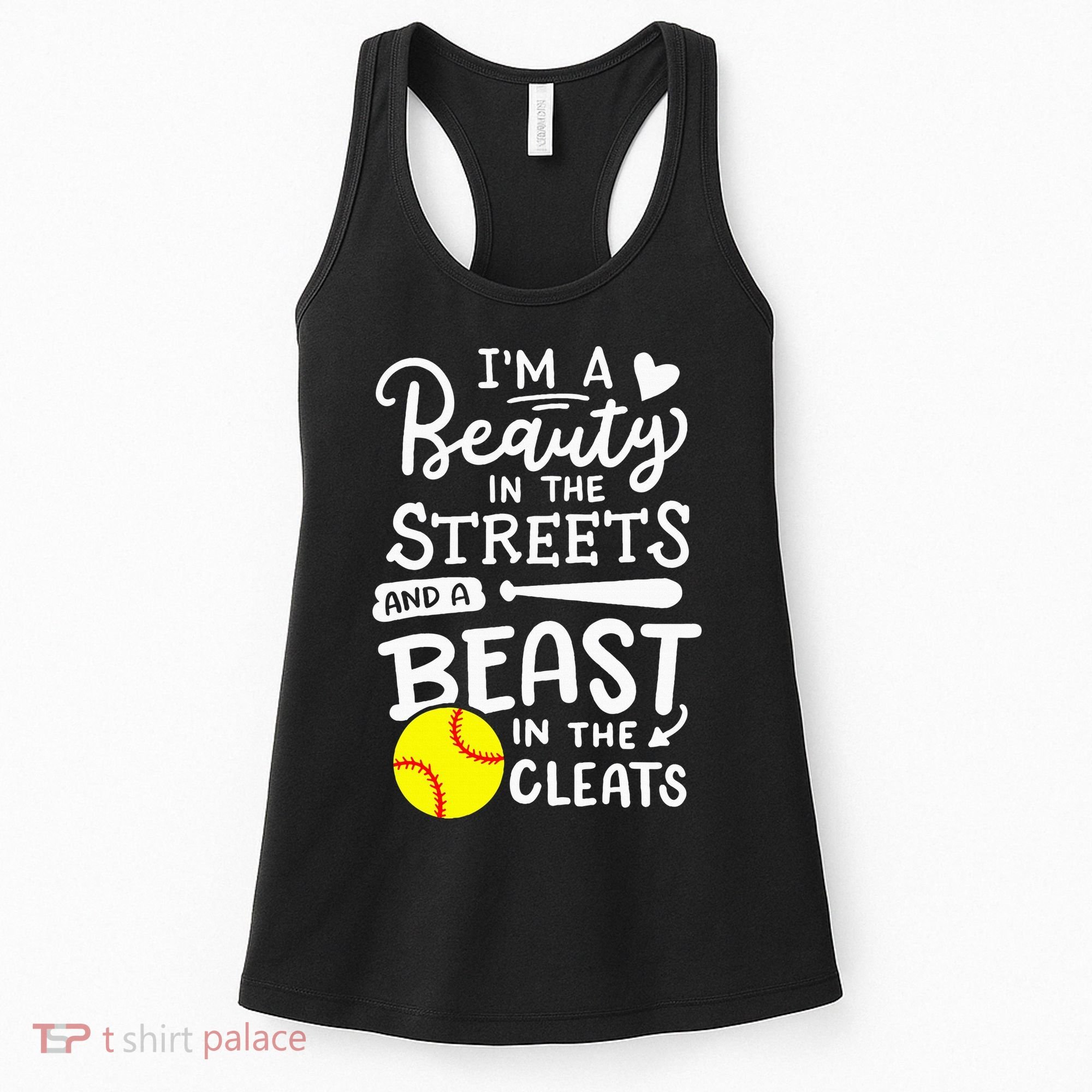 Softball Softball Player Women's Tank Top