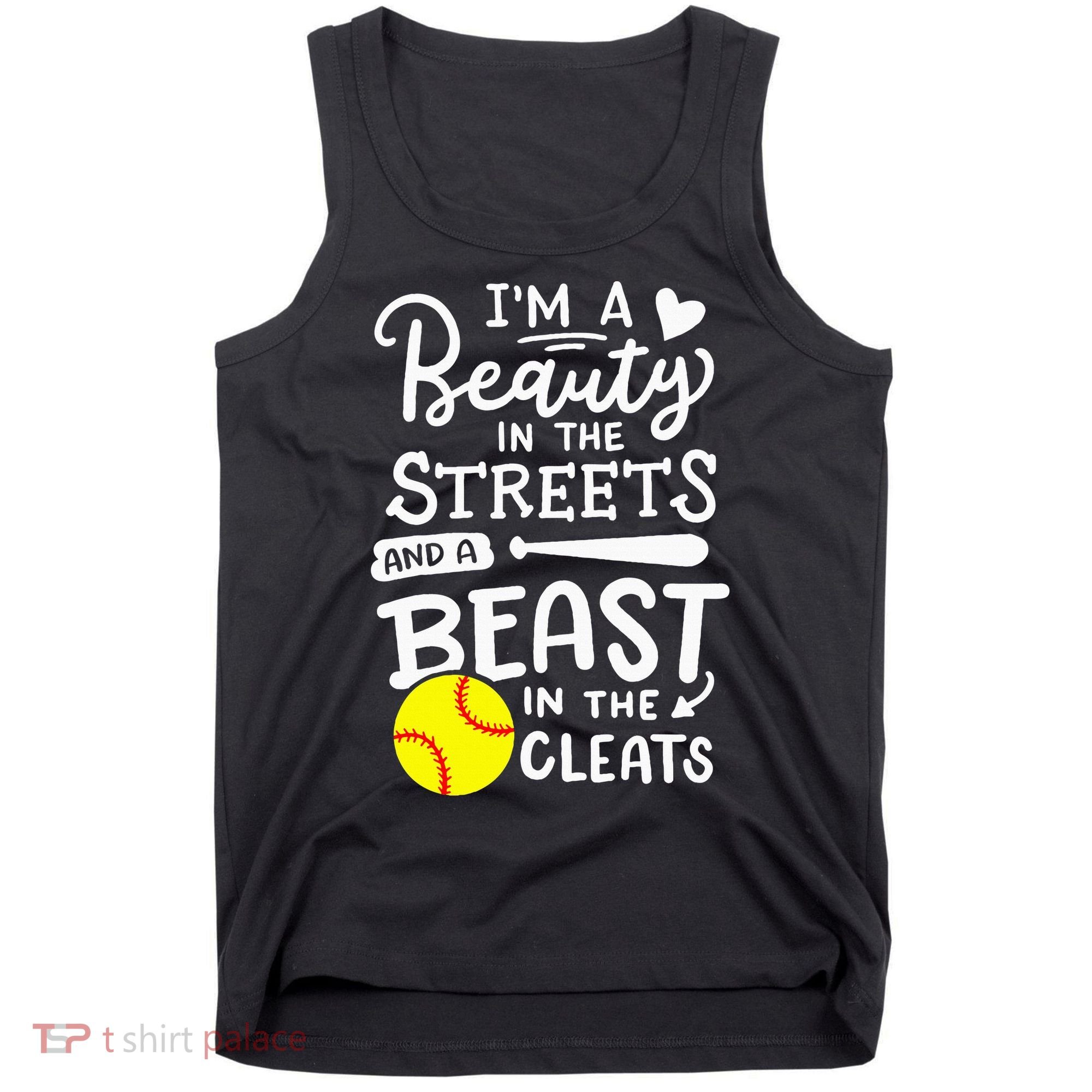 Softball Softball Player Tank Top