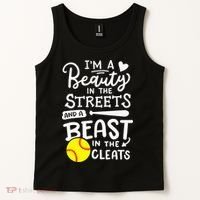 Softball Softball Player Tank Top thumb 2