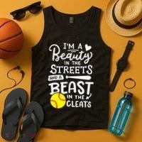 Softball Softball Player Tank Top thumb 4
