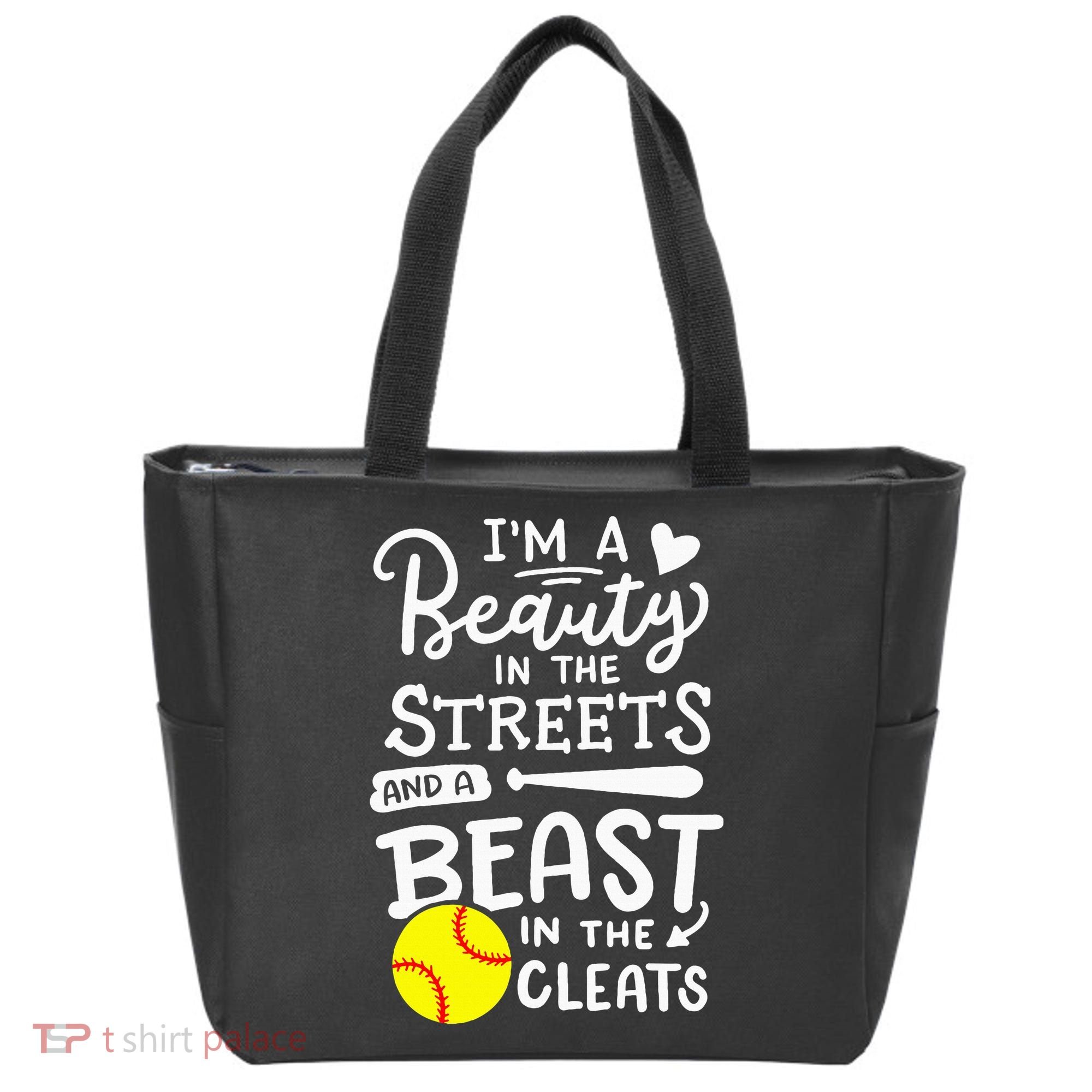 Softball Softball Player Tote Bag
