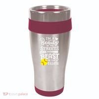 Softball Softball Player 16oz Travel Tumbler thumb 0
