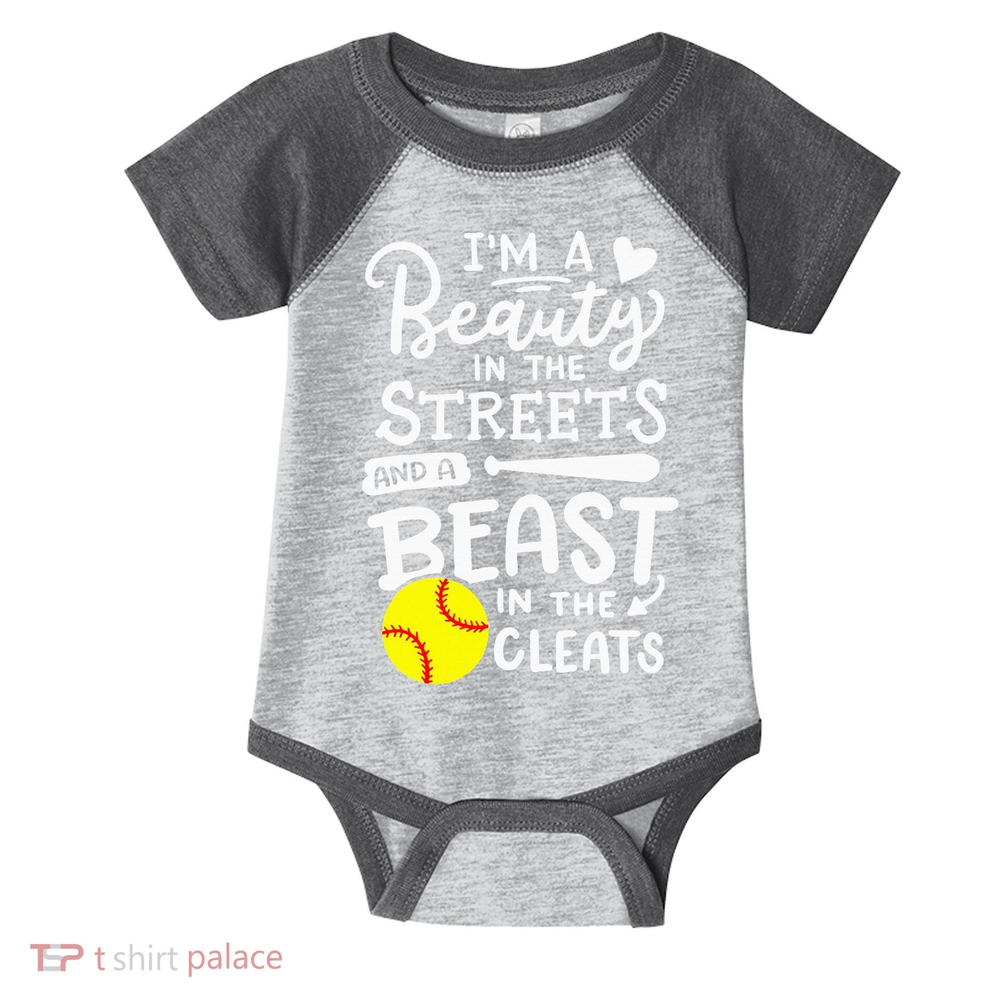 Softball Softball Player Infant Baby Jersey Bodysuit