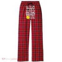 Softball Softball Player Women's Flannel Plaid Pajama Pants thumb 0