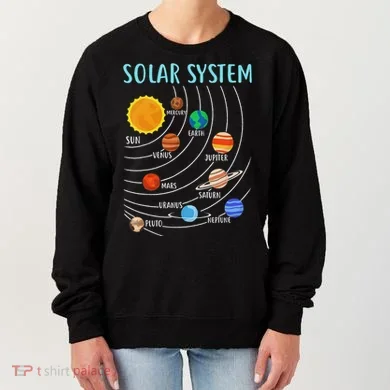 Solar System Planets Science Space Stem Women's Sweatshirt