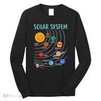 Solar System Planets Science Space Stem Long Sleeve Shirt thumb 0