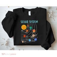 Solar System Planets Science Space Stem Sweatshirt thumb 2